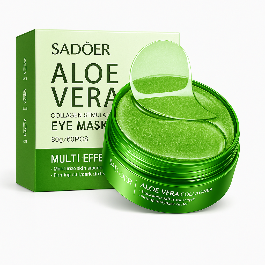 Máscara de Colágeno & Aloe Vera para Olhos