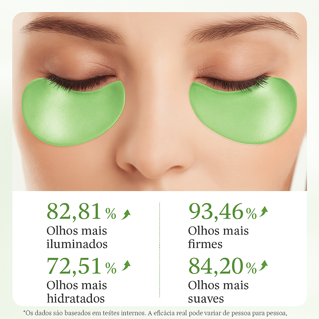 Máscara de Colágeno & Aloe Vera para Olhos