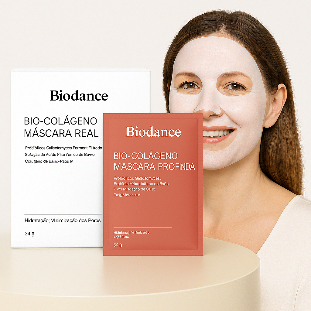 Máscara Facial de Bio-Colágeno