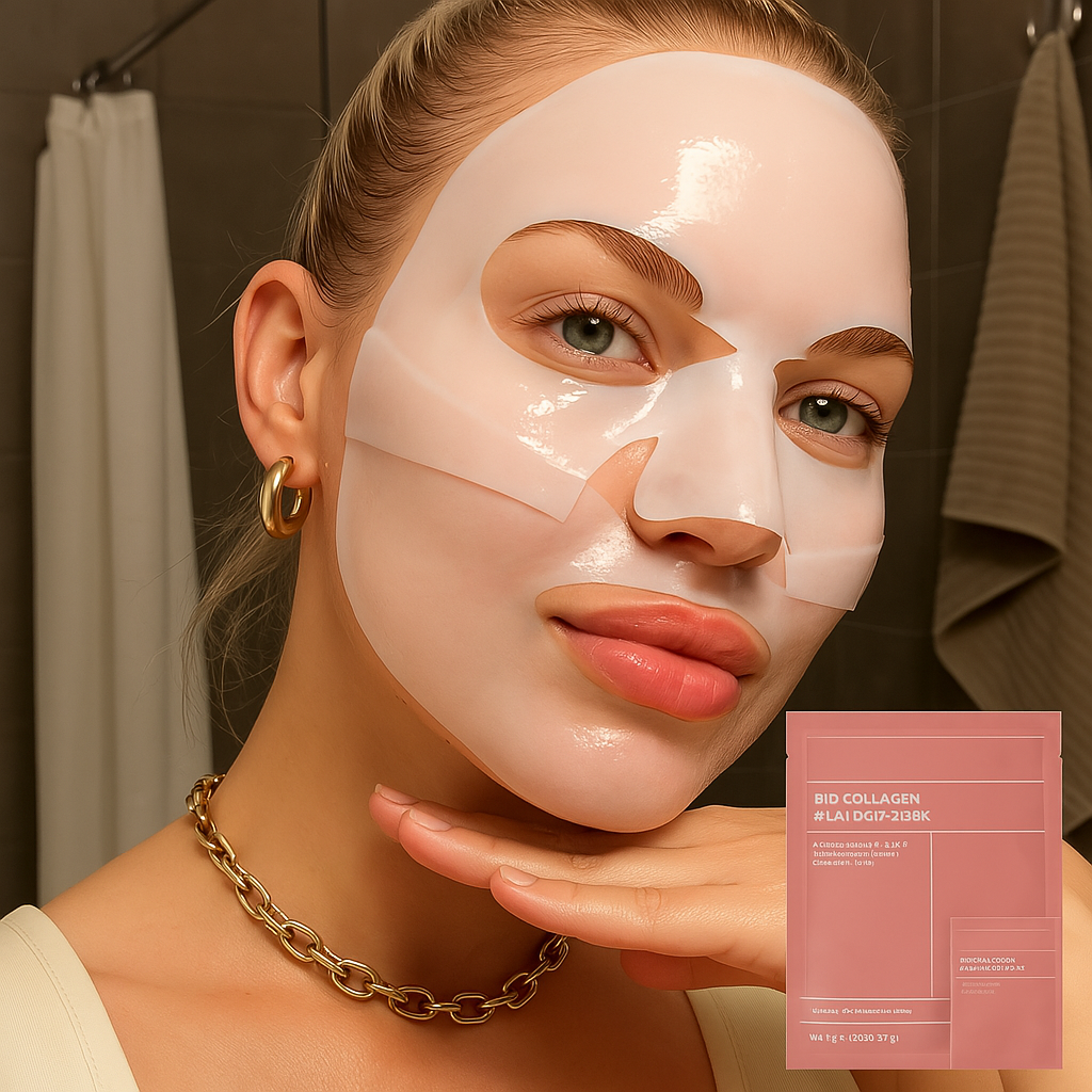 Máscara Facial de Bio-Colágeno