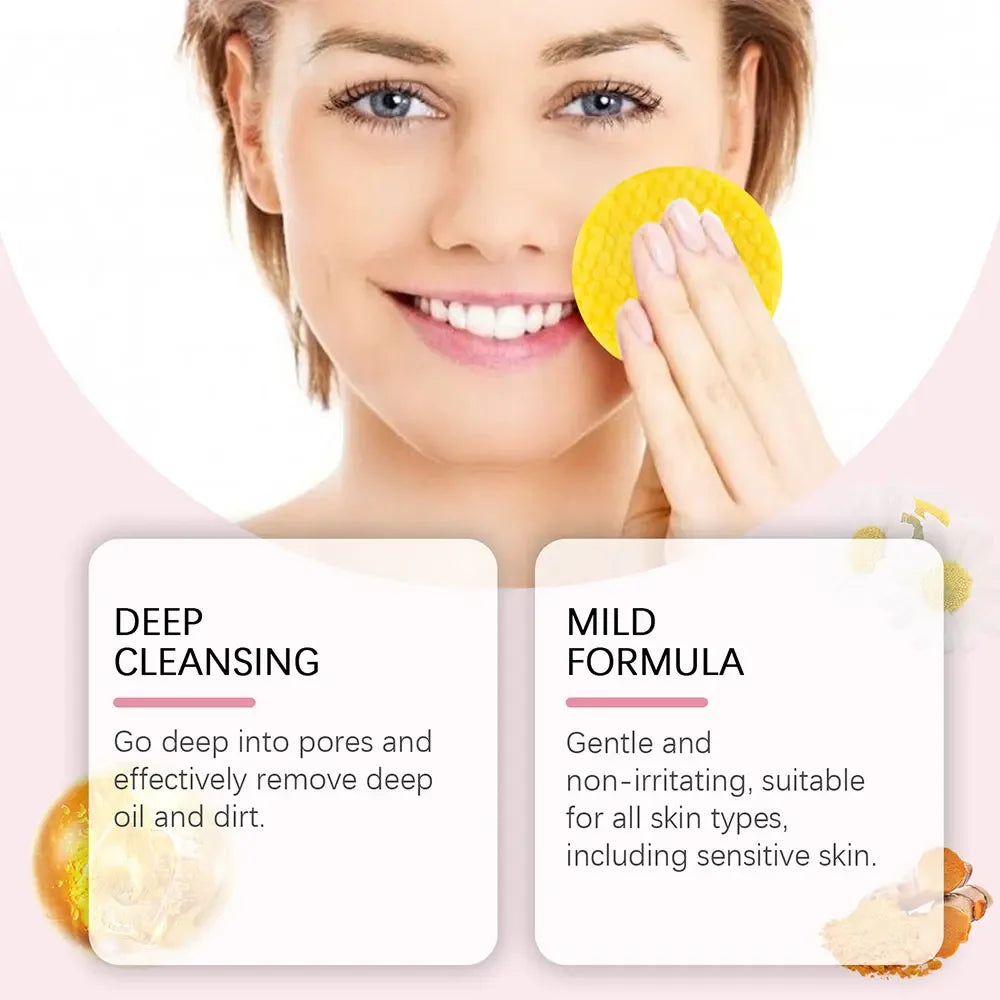 Pads de Limpeza e Esfoliação Facial