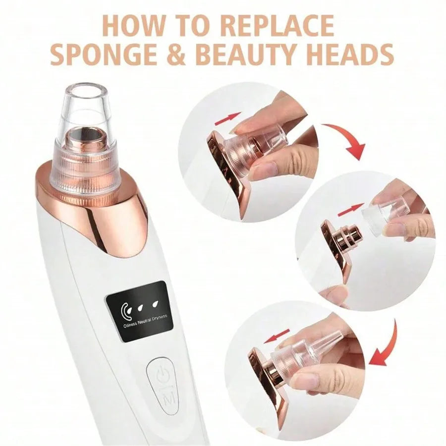 Limpador Facial a Vácuo