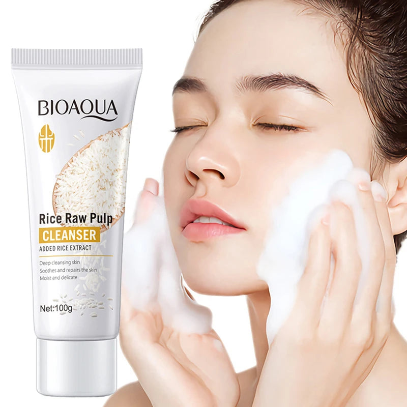 Espuma Facial de Arroz