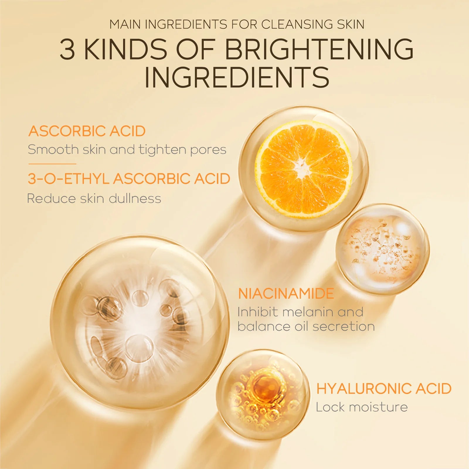 Espuma Facial Vitamina C & Niacinamida