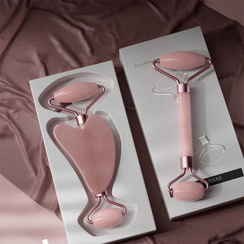 Kit Gua Sha & Massageador Facial
